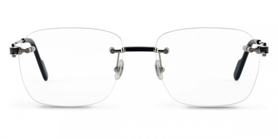 CARTIER EYEGLASSES - CT0343O 002 58 - Silver Signature C de Cartier