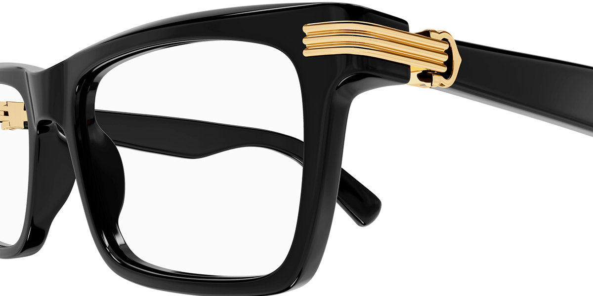 CARTIER EYEGLASSES - CT0420O 001 53 - Black Première De Cartier