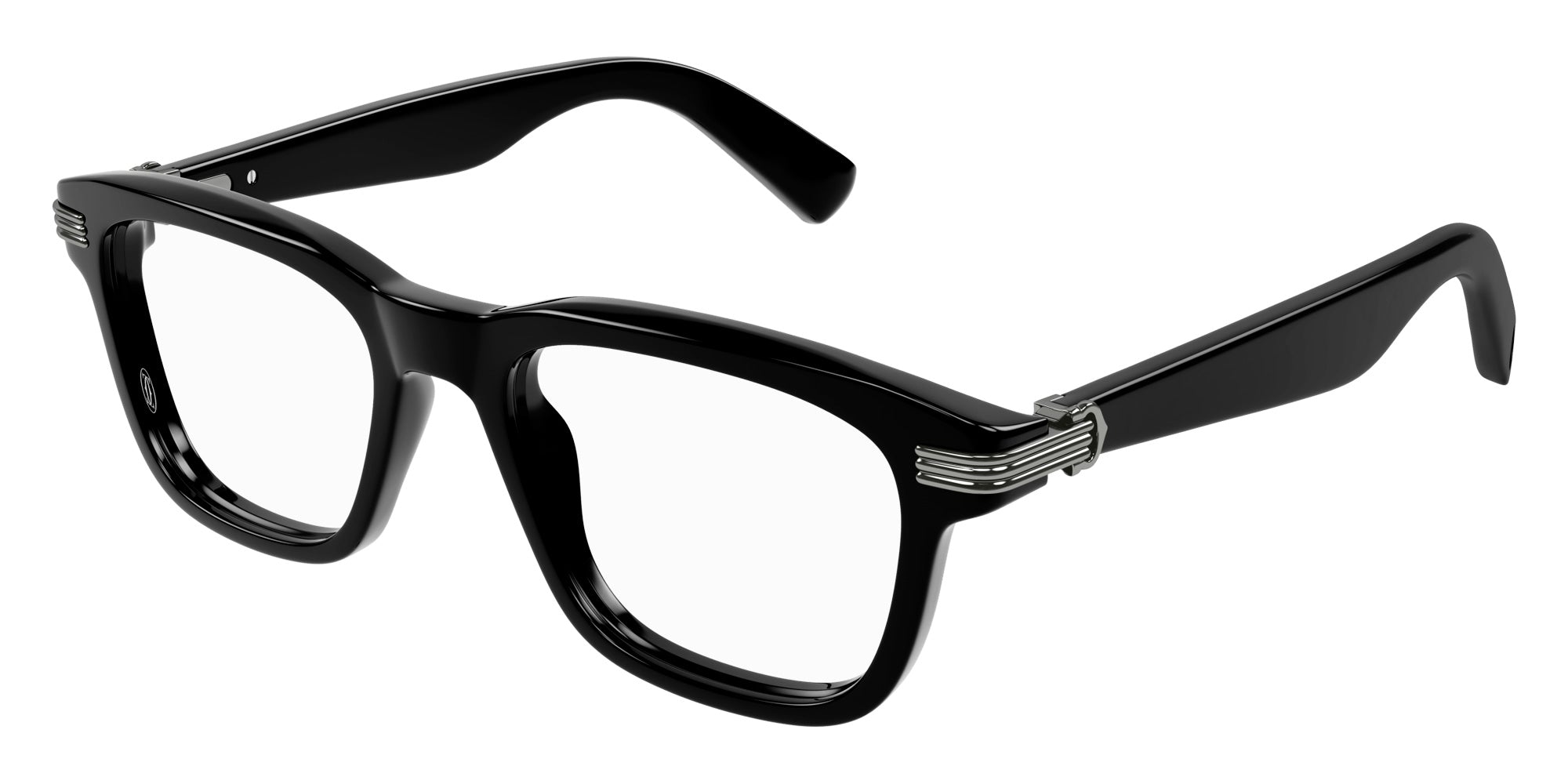 CARTIER EYEGLASSES - CT0444O 005 54 - Black Première de Cartier