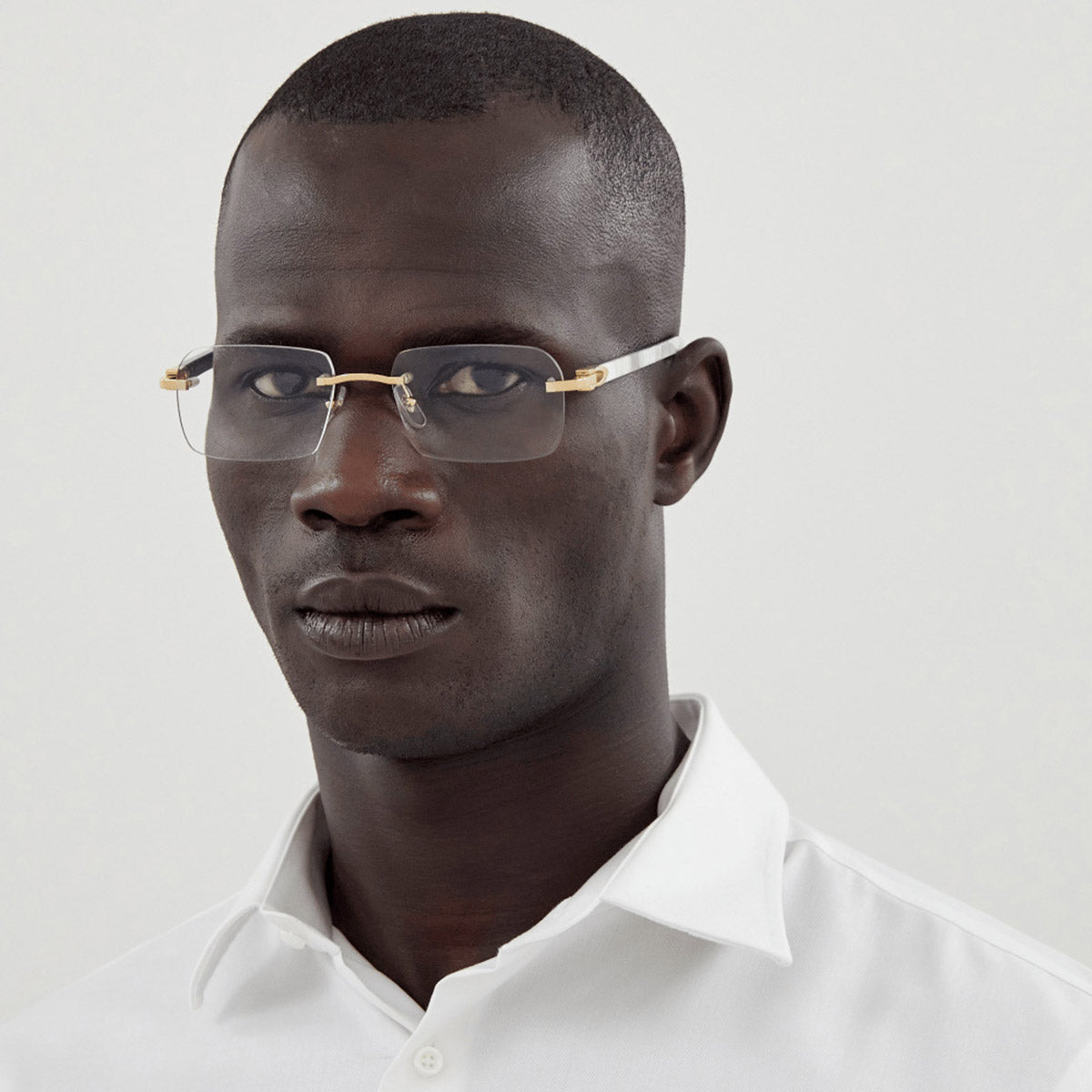 CARTIER EYEGLASSES - CT0453O 001 56 - Gold/Black C Décor