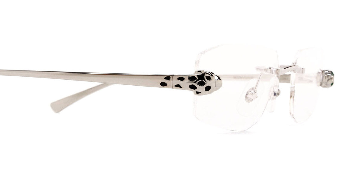 CARTIER EYEGLASSES - CT0494O 002 55 - Silver Panthère de Cartier