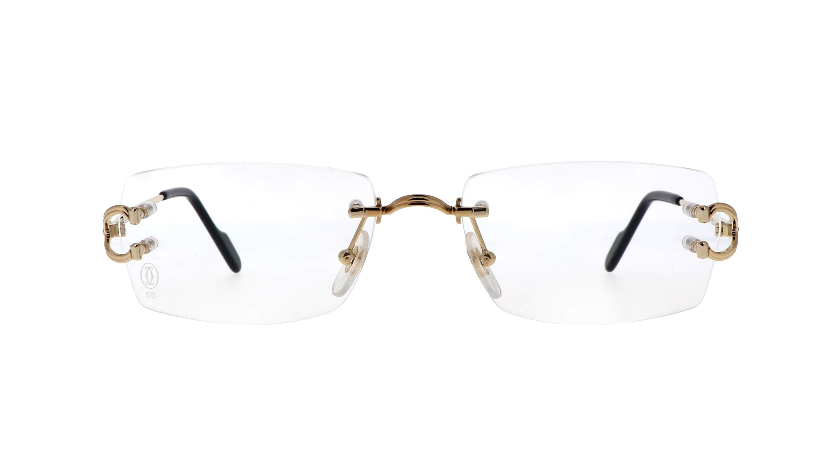 CARTIER EYEGLASSES - CT0563O 001 56