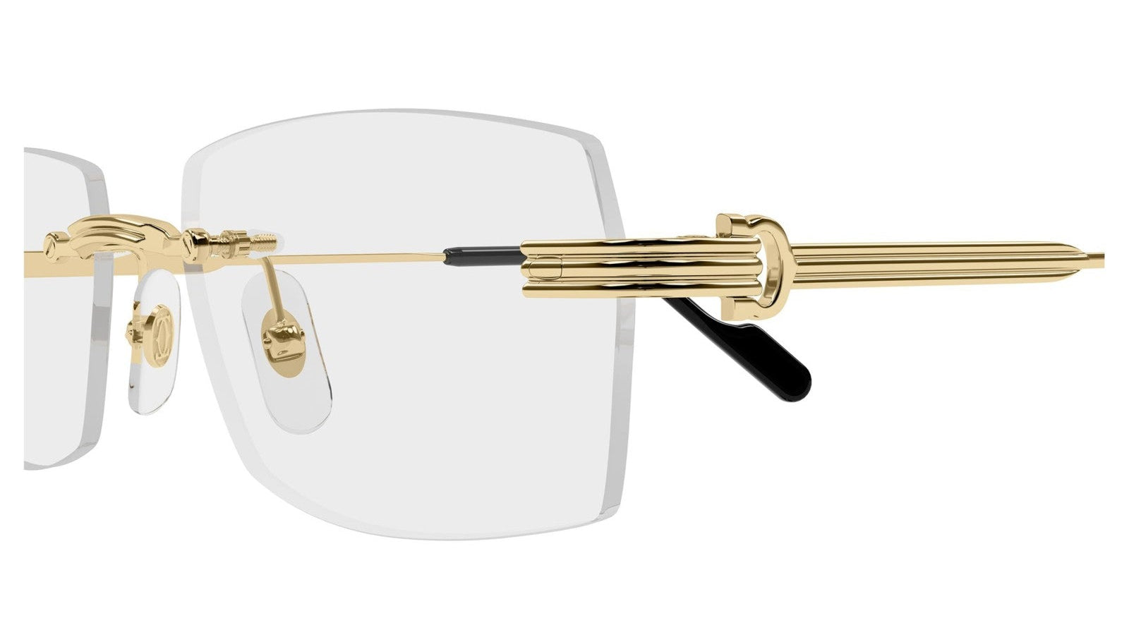 CARTIER EYEGLASSES - CT0578O 001 55