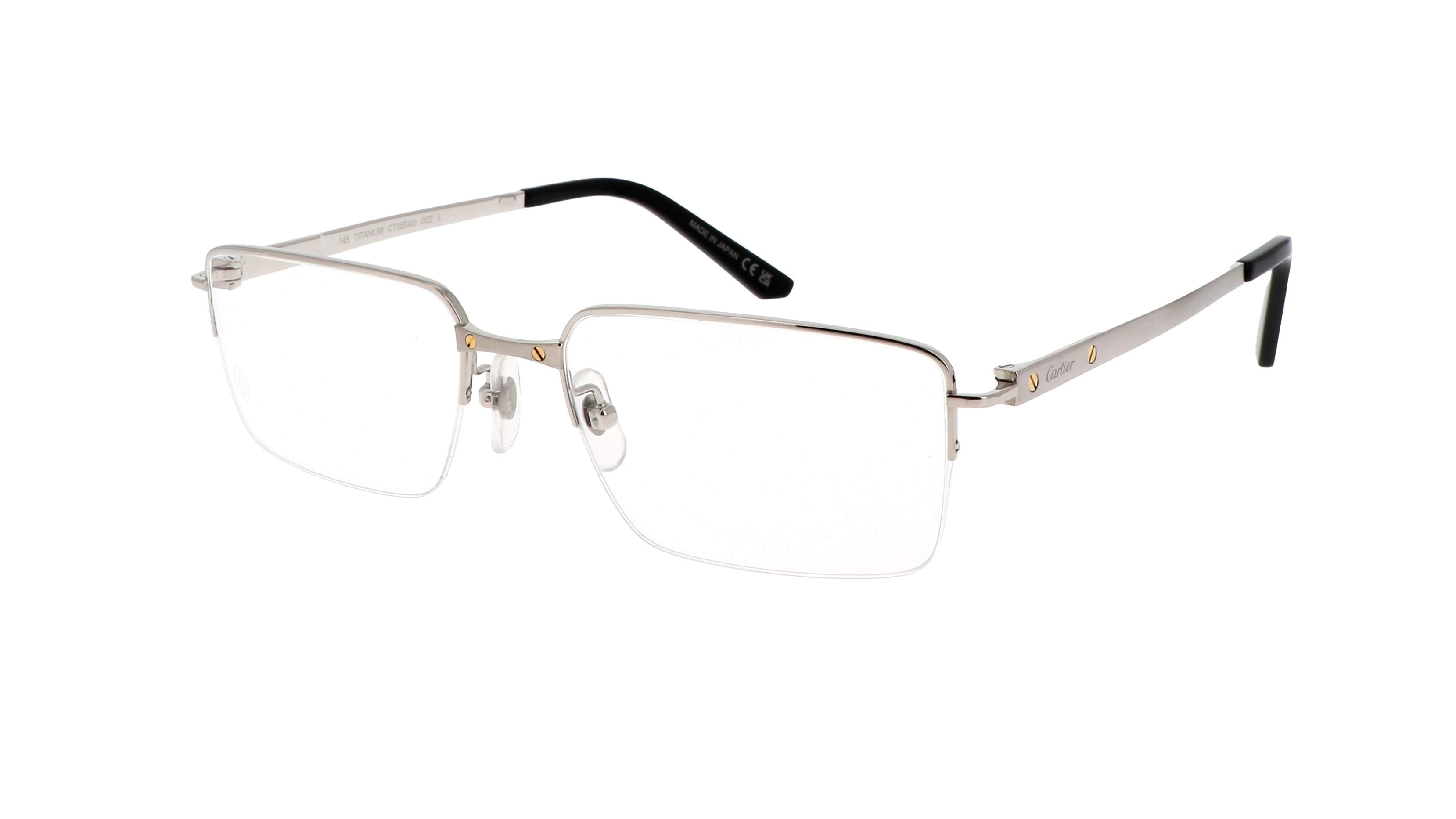 CARTIER EYEGLASSES - EXCEPTION CT0554O 002 56