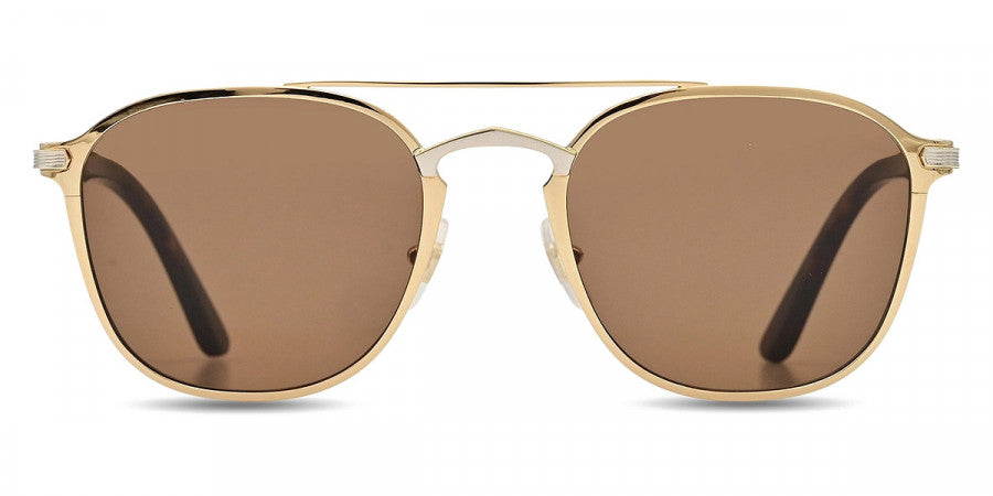 CARTIER SUNGLASSES - CT0012S 002 54 - Gold/Havana Première De Cartier