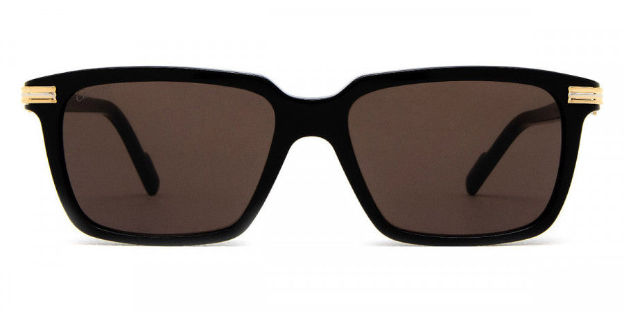 CARTIER SUNGLASSES - CT0220S 001 55 - Black Première De Cartier