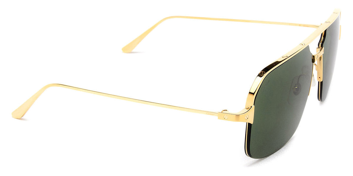 CARTIER SUNGLASSES - CT0230S 002 59 - Gold Santos De Cartier