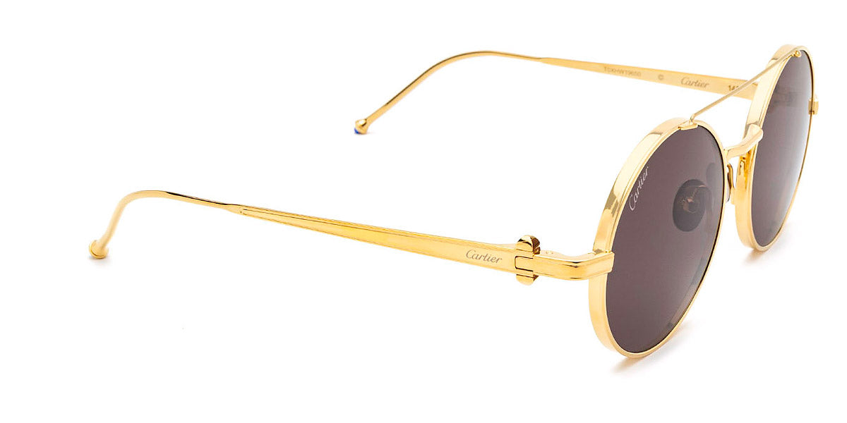CARTIER SUNGLASSES - CT0279S 001 52 - Gold Pasha de Cartier