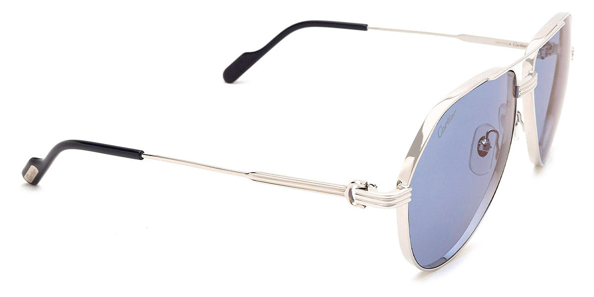 CARTIER SUNGLASSES - CT0303S 003 61 - Silver Première De Cartier