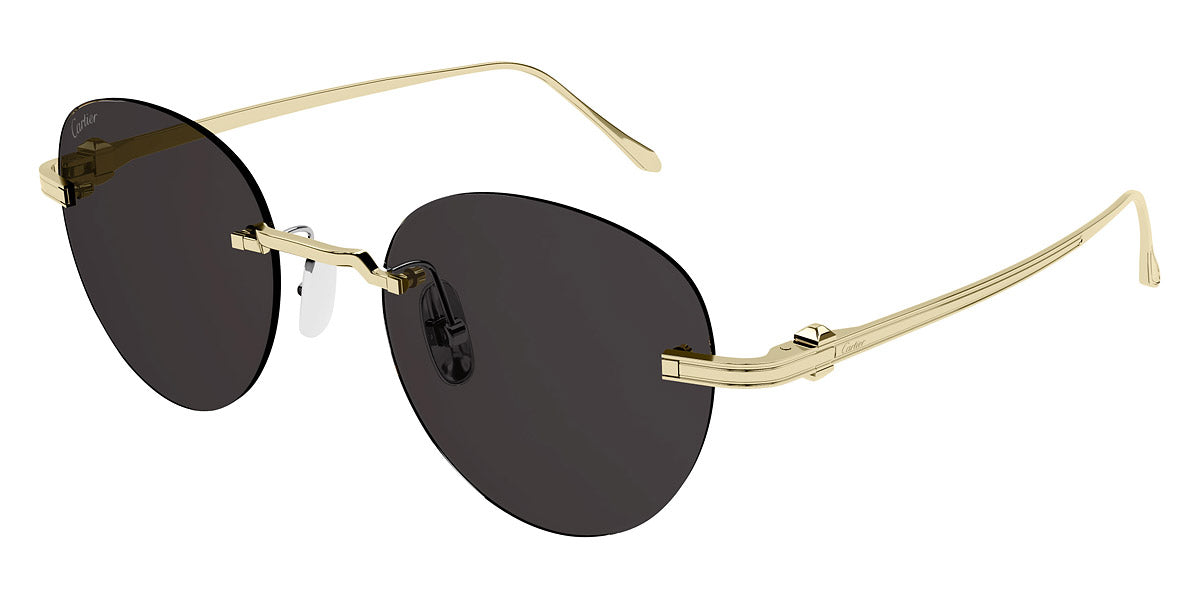 CARTIER SUNGLASSES - CT0331S 002 51 - Gold Pasha de Cartier