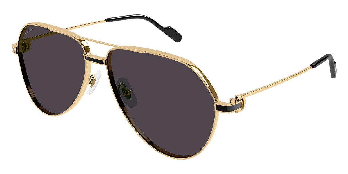 CARTIER SUNGLASSES - CT0334S 001 61 - Gold Première De Cartier