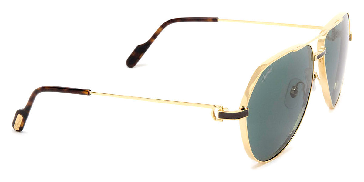 CARTIER SUNGLASSES - CT0334S 002 61 - Gold Première De Cartier