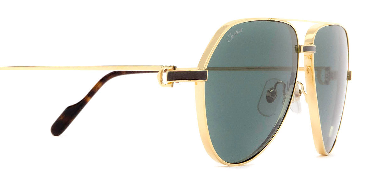 CARTIER SUNGLASSES - CT0334S 002 61 - Gold Première De Cartier