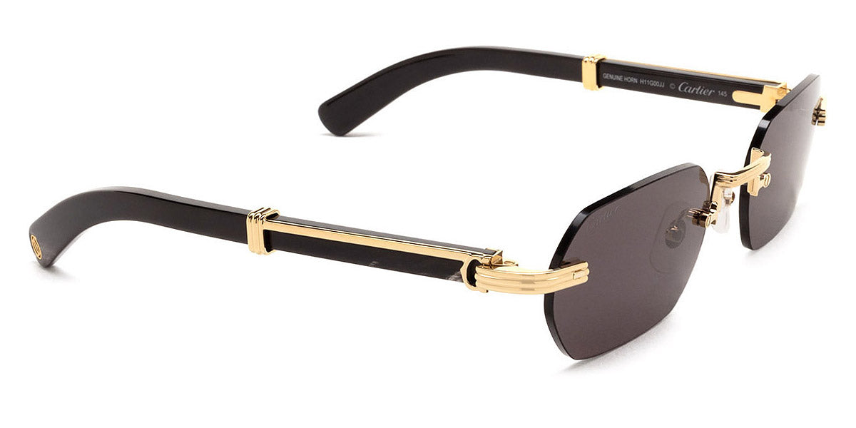 CARTIER SUNGLASSES - CT0362S 001 54 - Gold/Black Première De Cartier