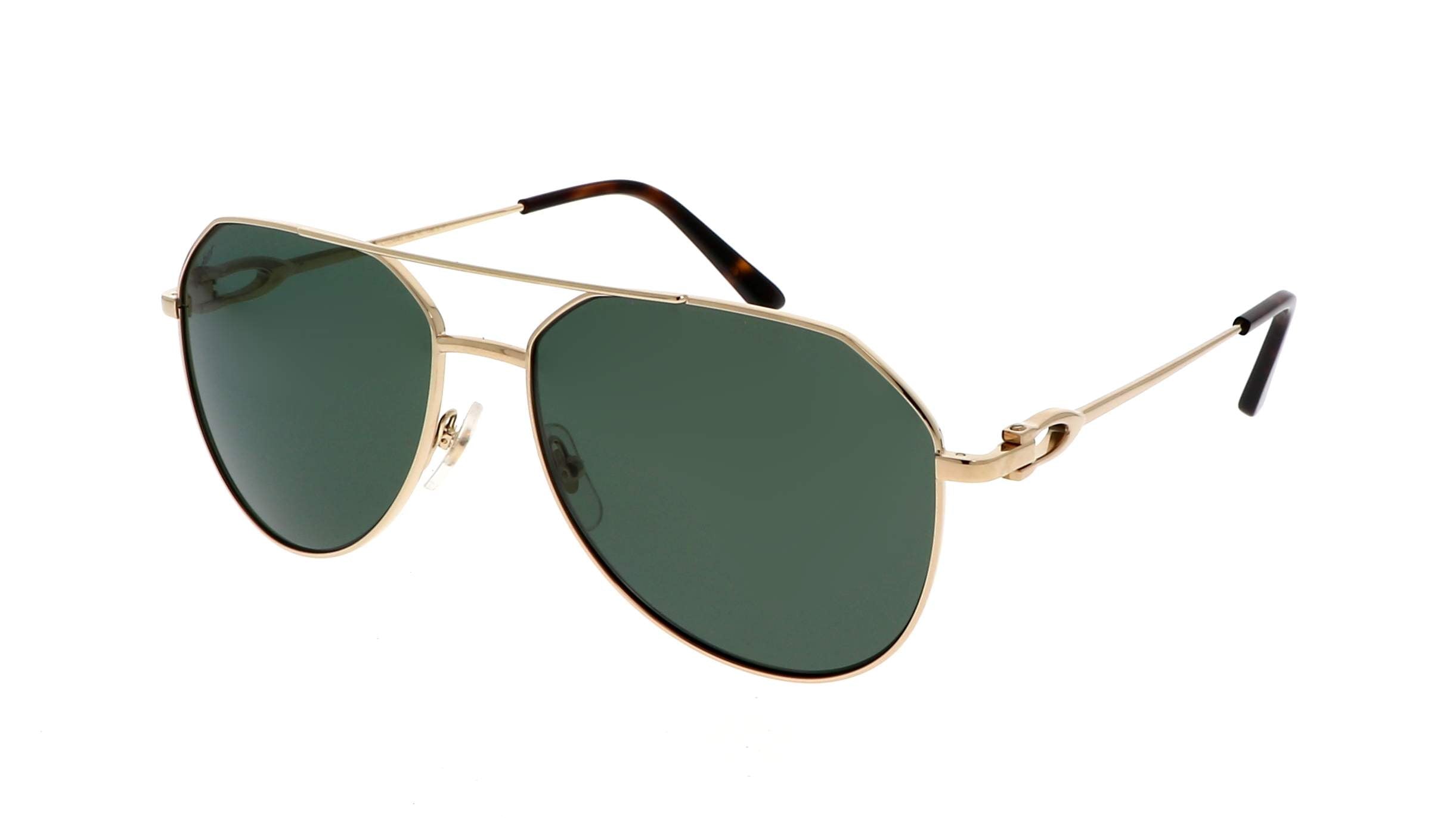 CARTIER SUNGLASSES - CT0364S 002 59 - Gold C Décor