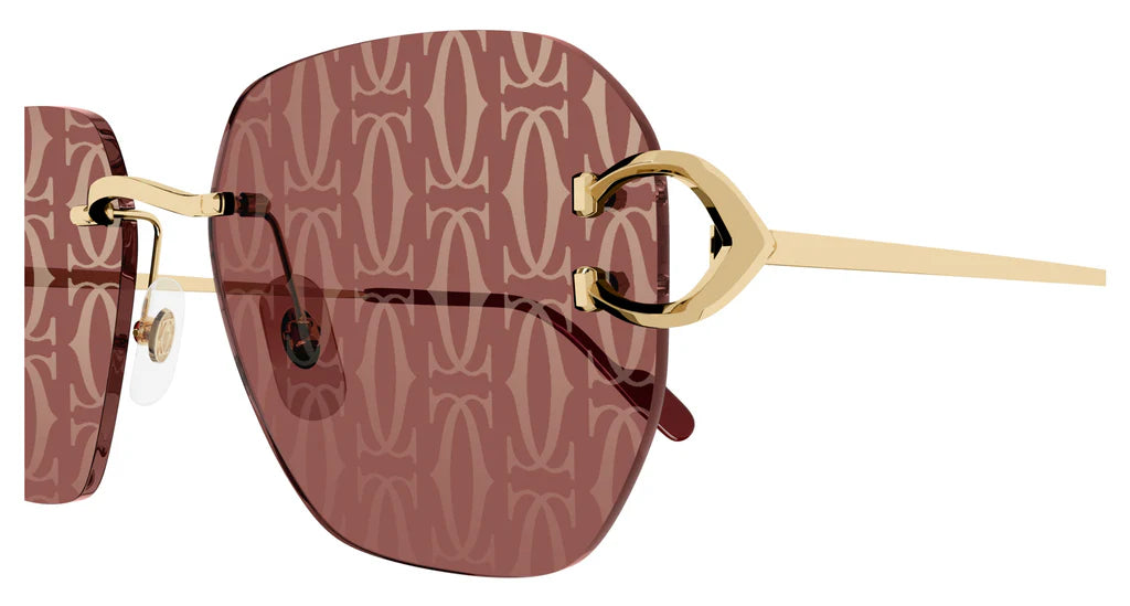 CARTIER SUNGLASSES - CT0394S 003 58