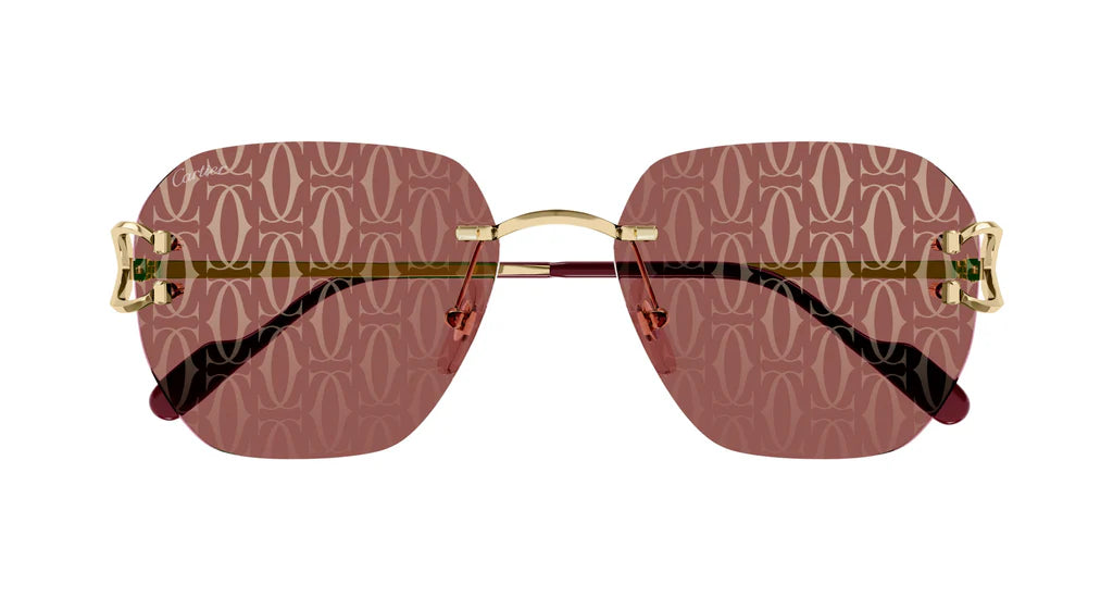 CARTIER SUNGLASSES - CT0394S 003 58