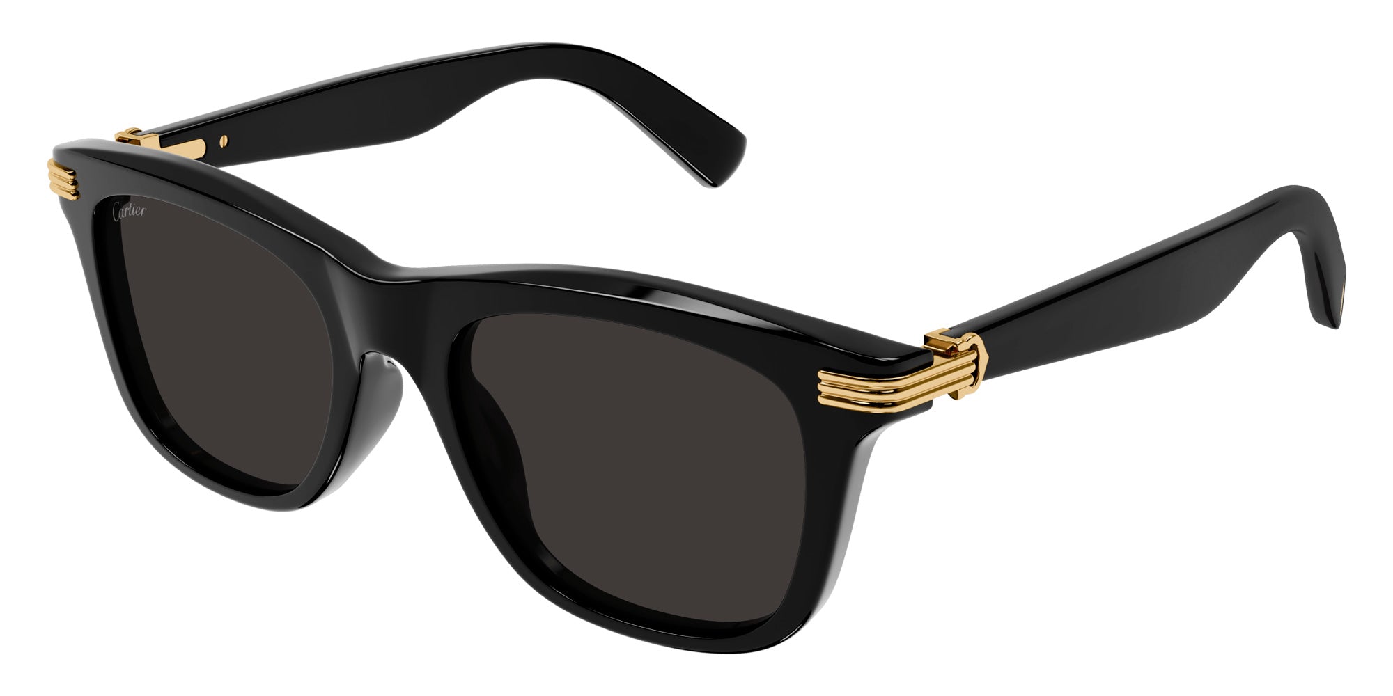 CARTIER SUNGLASSES - CT0396S 001 53 - Black Première de Cartier