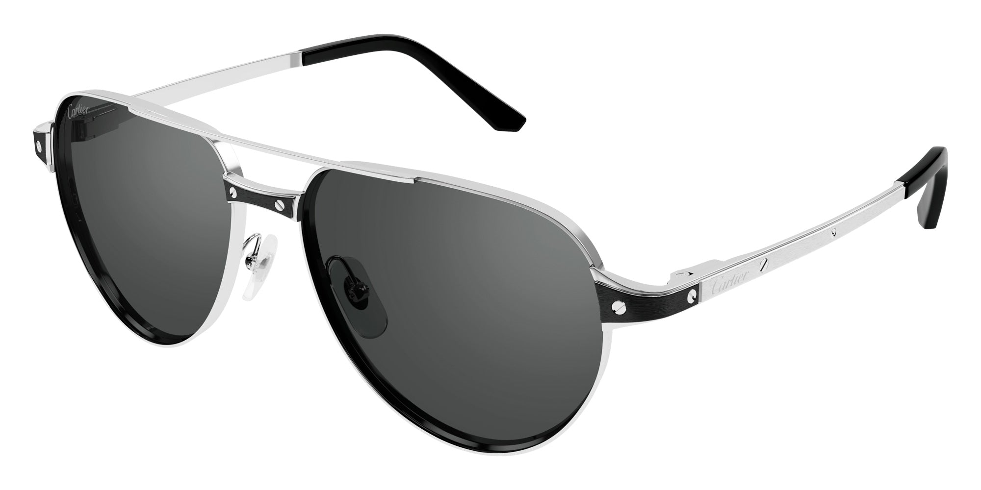 CARTIER SUNGLASSES CT0425S 004 59 Silver Première de Cartier