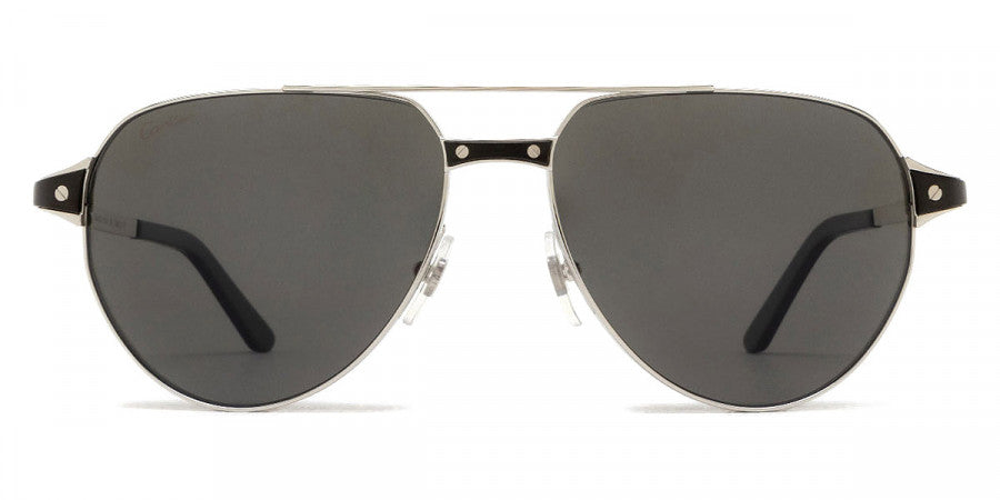 CARTIER SUNGLASSES - CT0425S 004 59 - Silver Première de Cartier