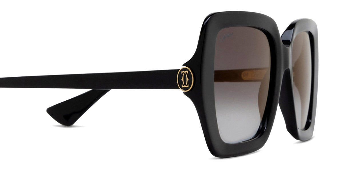 CARTIER SUNGLASSES - CT0507S 001 54 - Black C Décor