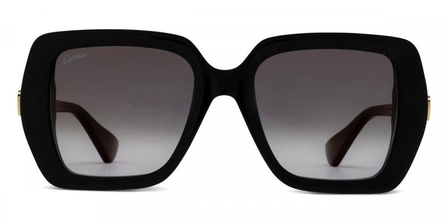 CARTIER SUNGLASSES - CT0507S 001 54 - Black C Décor
