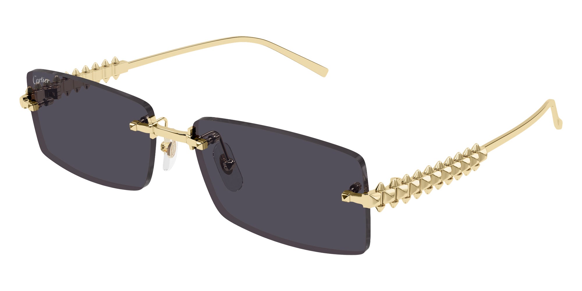 CARTIER SUNGLASSES - CT0604S 002 57 - Gold Clash de Cartier