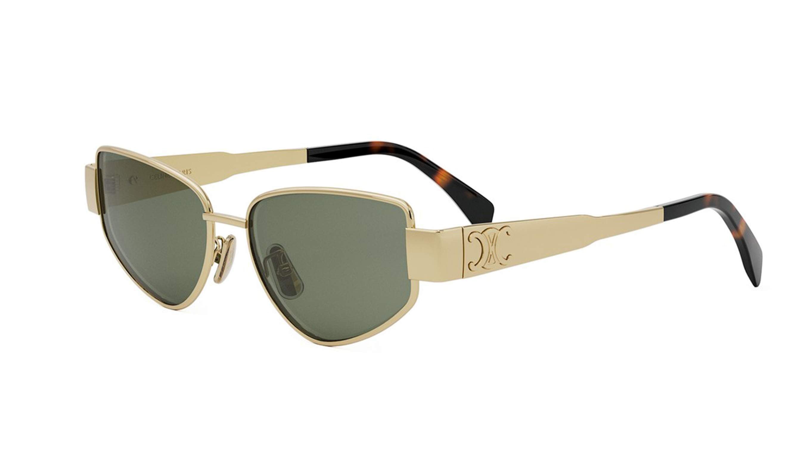 CELINE SUNGLASSES METAL TRIOMPHE - CL40293U 30N 55