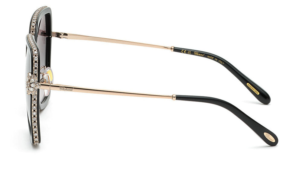 CHOPARD SUNGLASSES - SCHG34S 0700 58 W - CHAIN LIMITED EDITION