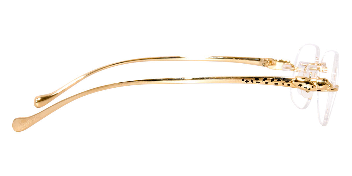 CARTIER EYEGLASSES - CT0058O 001 52 - Gold Panthère De Cartier