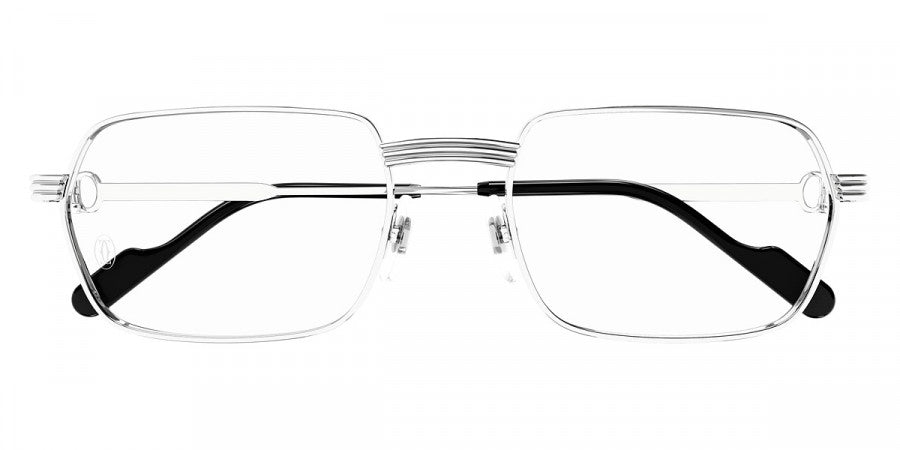 CARTIER EYEGLASSES - CT0483O 002 56 - Silver Première de Cartier