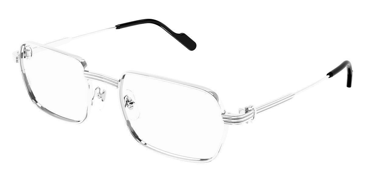 CARTIER EYEGLASSES - CT0483O 002 56 - Silver Première de Cartier