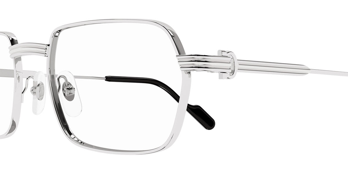 CARTIER EYEGLASSES - CT0483O 002 56 - Silver Première de Cartier