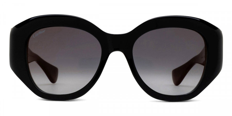 CARTIER SUNGLASSES - CT0502S 001 53 - Black Panthère De Cartier