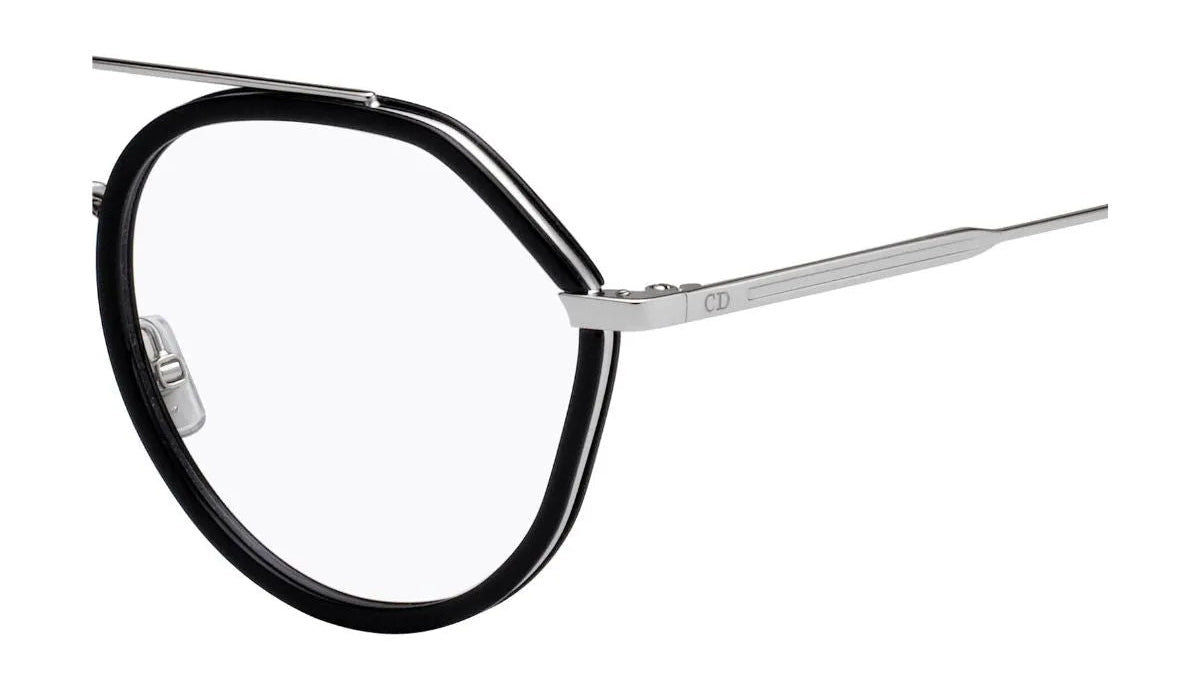 DIOR EYEGLASSES - BLACK 260F CSA 52