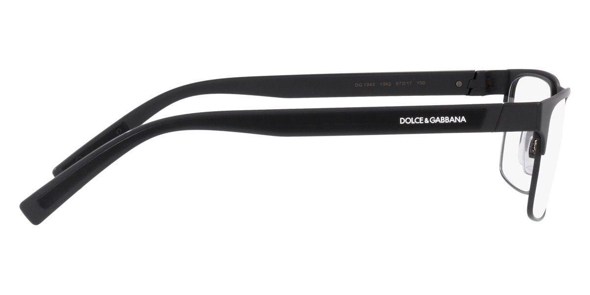 DOLCE & GABBANA EYEGLASSES - DG1343 1362 55 - Matte Gray