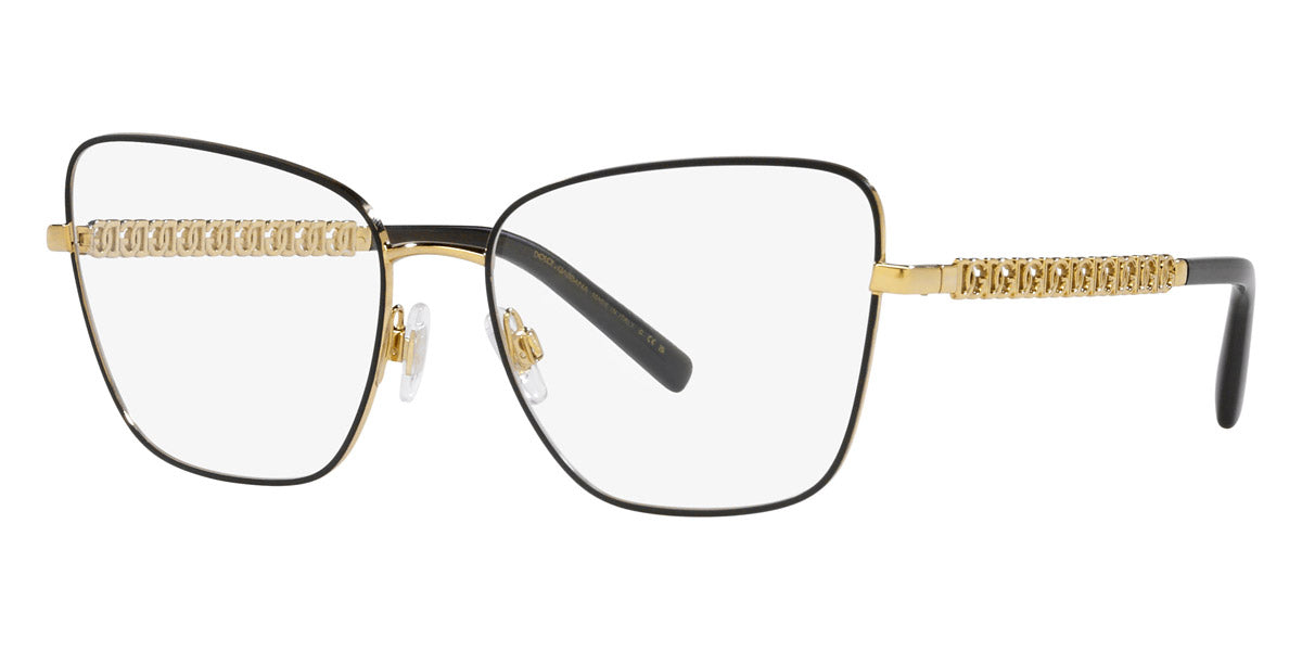 DOLCE & GABBANA EYEGLASSES - DG1346 1311 55 - Gold/Matte Black