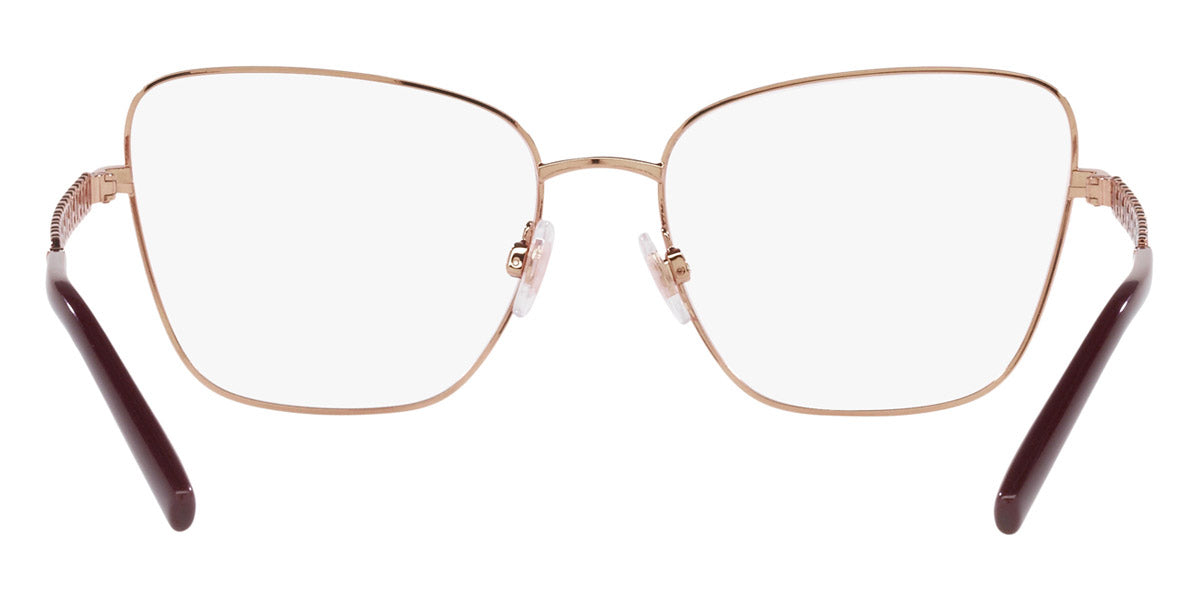 DOLCE & GABBANA EYEGLASSES - DG1346 1333 55 - Pink Gold/Matte Bordeaux