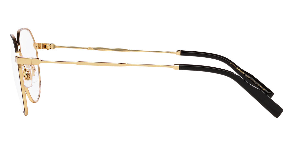 DOLCE & GABBANA EYEGLASSES - DG1349 1311 52 - Gold/Matte Black