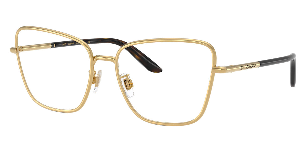 DOLCE & GABBANA EYEGLASSES - DG1359 02 55 - Gold