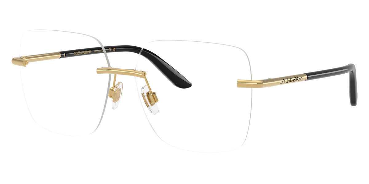 DOLCE & GABBANA EYEGLASSES - DG1360 02 57 - Gold