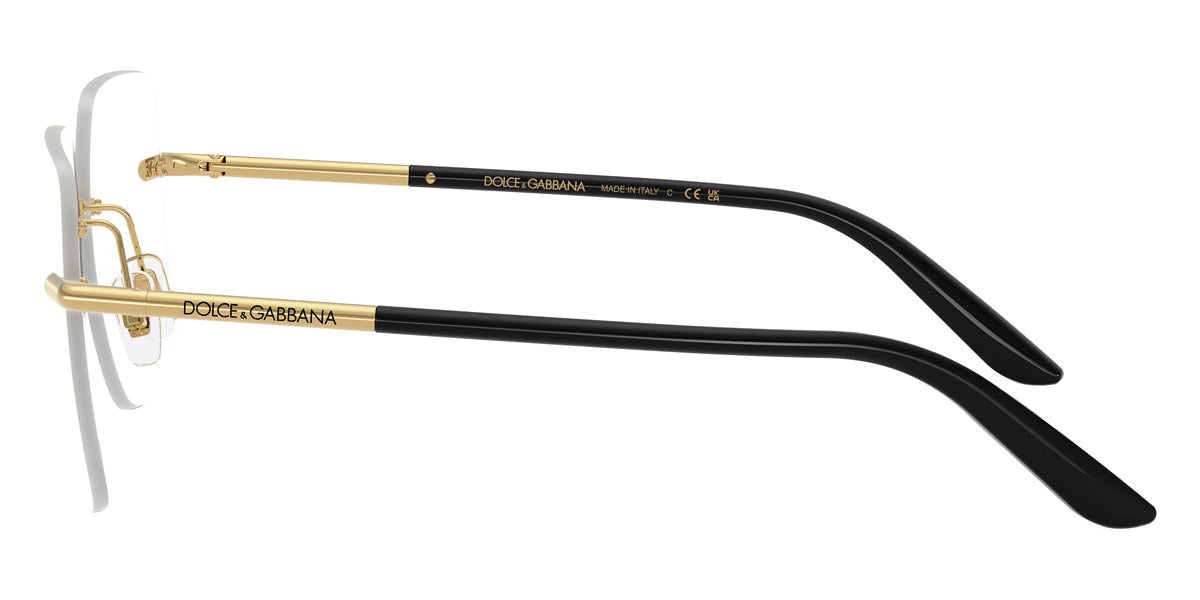 DOLCE & GABBANA EYEGLASSES - DG1360 02 57 - Gold
