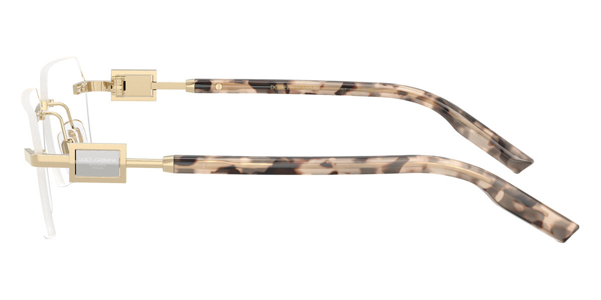 DOLCE & GABBANA EYEGLASSES - DG1361 488 60 - Pale Gold