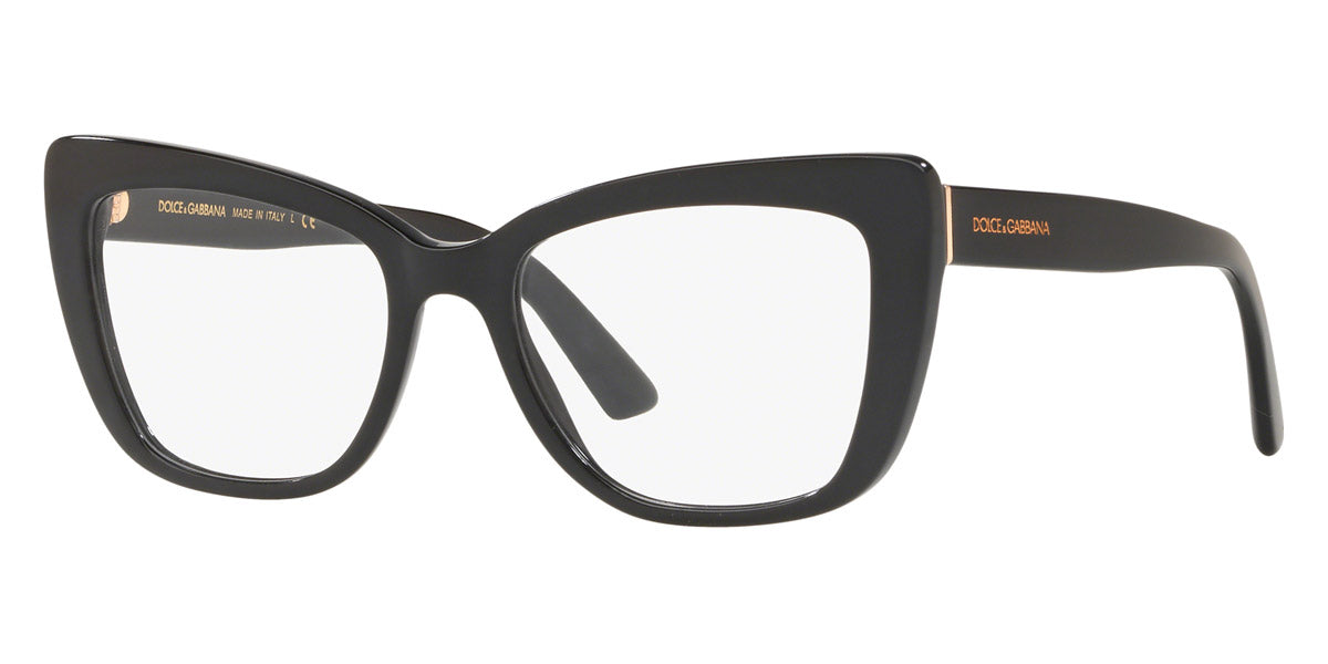 DOLCE & GABBANA EYEGLASSES - DG3308 501 53 - Black