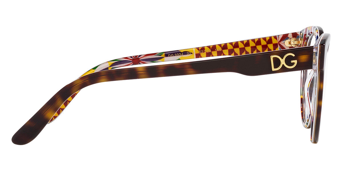 DOLCE & GABBANA EYEGLASSES - DG3334 3217 52