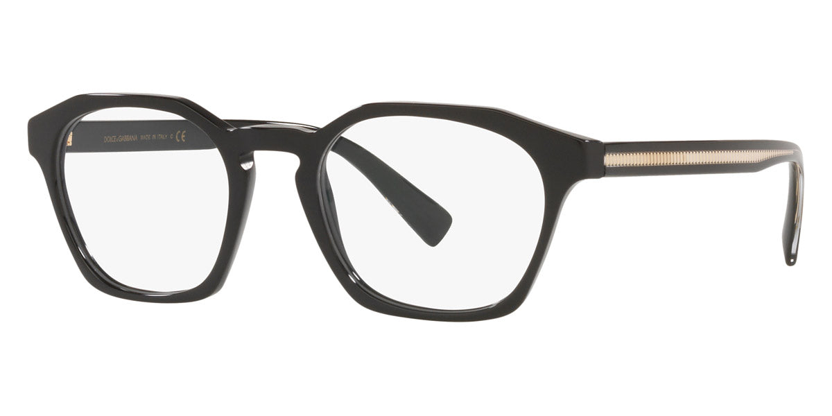 DOLCE & GABBANA EYEGLASSES - DG3336 501 51 - Black
