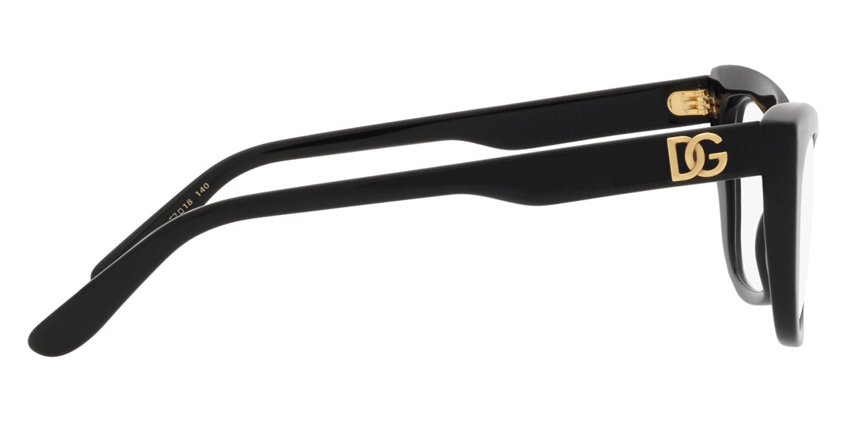 DOLCE & GABBANA EYEGLASSES - DG3354 501 52 - Black