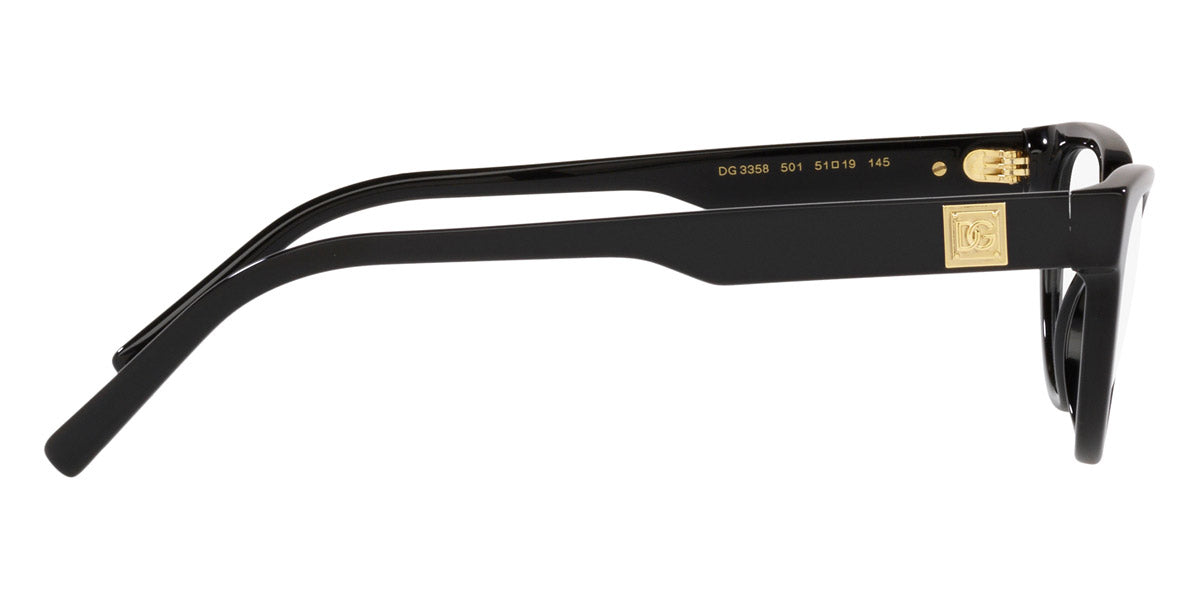 DOLCE & GABBANA EYEGLASSES - DG3358 501 53