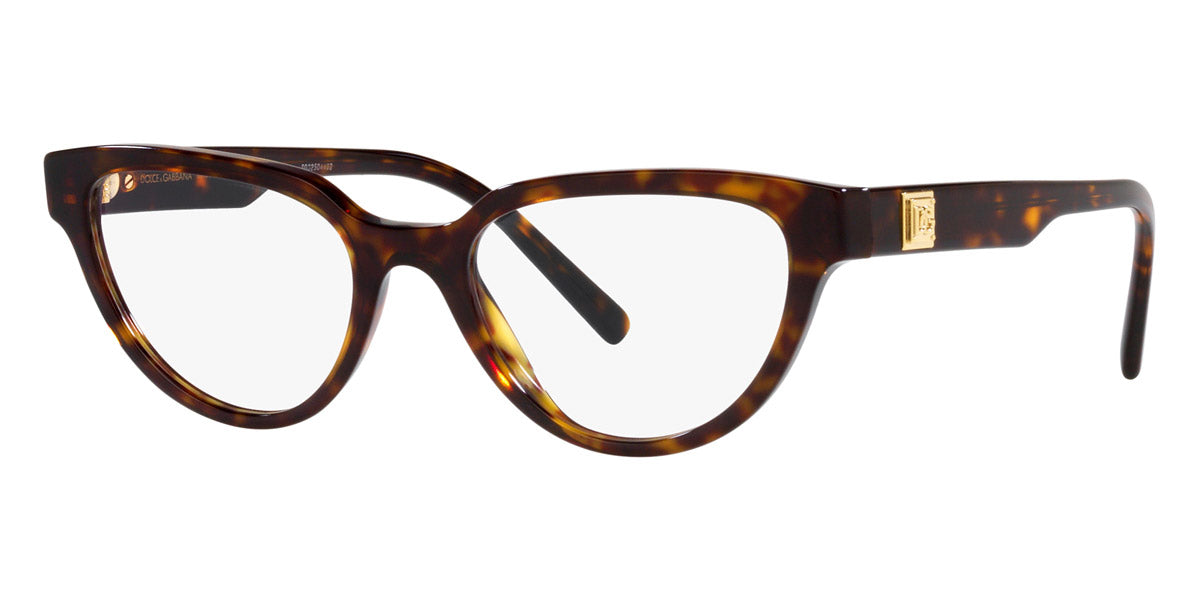 DOLCE & GABBANA EYEGLASSES - DG3358 502 51 - Havana
