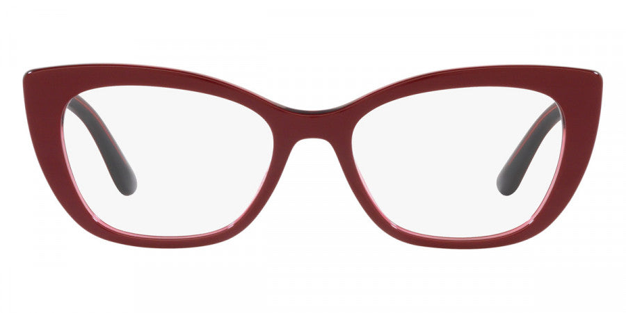DOLCE & GABBANA EYEGLASSES - DG3360 3247 52 - Bordeaux/Transparent Bordeaux